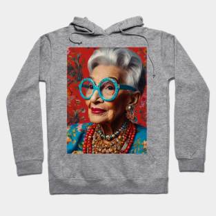 Iris Apfel Hoodie